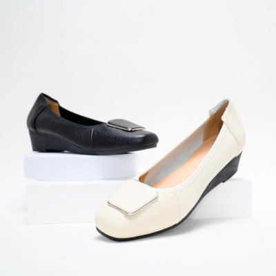 Giày Đế Xuồng Nơ Khóa 4P PABNO PN17016