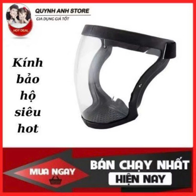Kính Chống Giọt Bắn, Mặt Nạ Bảo Hộ Chạy Bộ, Kính chắn, Mặt Nạ Viền Đen Đeo Chống Bụi Đi Đường 