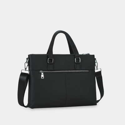 Túi xách công sở nam nữ đựng laptop 14 inch IDIGO MB1 - 16000, túi đựng tài liệu A4 da thật cao cấp