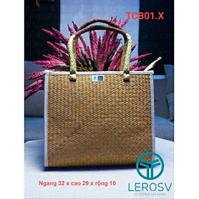 TÚI CỎ BÀNG THỜI TRANG LEROSV ECO