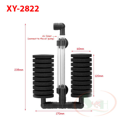 Lọc bio mini Xinyou Sponge Filter XY 2820, 2830, 2822 lọc sủi vi sinh bể cá tép nhỏ