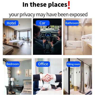 Máy Dò Phát Hiện Theo Dõi Camera, GPS, Định Vị Detector S16 - Hàng Nhập Khẩu