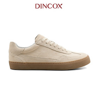 Giày Sneaker Vải Canvas Nam DC35 Beige Dincox Shoes