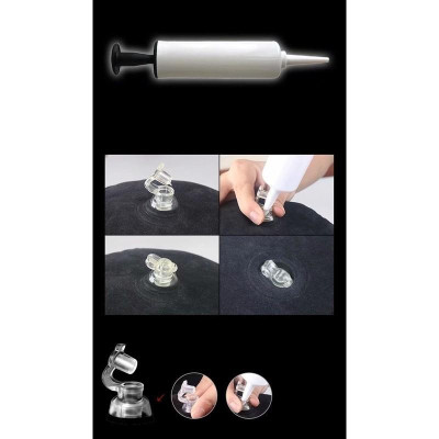 (Tặng Kèm Bơm Tay) Gối Bơm Hơi Tình Nhân Bằng Pvc Dành Cho Cặp Đôi Chơi Game, Ghế Bơm Hơi Tình Yêu Đệm Hông Bền Dày