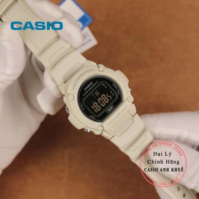 Đồng hồ điện tử nam Casio W-219HC-8BVDF dây nhựa