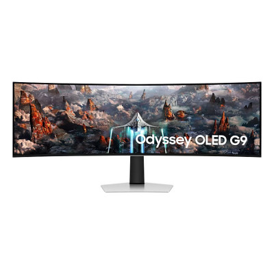 Màn hình Cong Gaming Samsung Odyssey OLED G9 LS49CG934SEXXV 49 inch OLED Full DQHD 240Hz 0.03ms - Hàng Chính Hãng