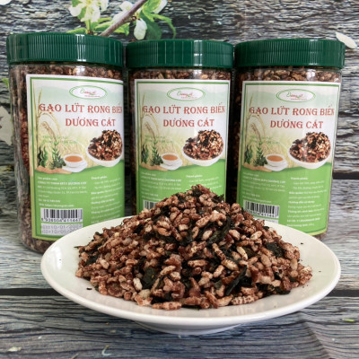 Combo 10 Hủ Gạo Lứt Rong Biển Dương Cát 300gr