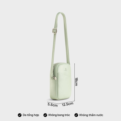 Túi Yuumy ( Thời trang nữ đựng điện thoại - Túi đeo chéo da Seasand YN237 )