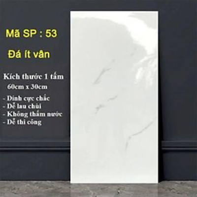 Bộ 5 Tấm Xốp Dán Tường 3D PVC Vân Đá 60x30cm Keo Sẵn Dày 2,5mm Cao Cấp, Sang trọng