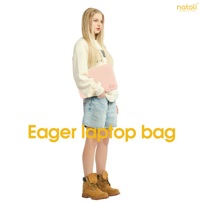 Túi đựng laptop Eager laptop bag T7 chính hãng NATOLI bao laptop chống sốc dày dặn kháng nước