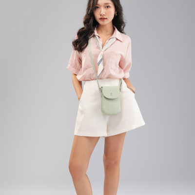 Túi Yuumy ( Thời trang nữ xinh xắn kiểu dáng basic - Túi đeo chéo da Seasand YN216 )