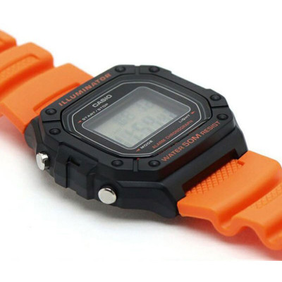 Đồng hồ nam dây nhựa Casio W-218H-4B2VDF