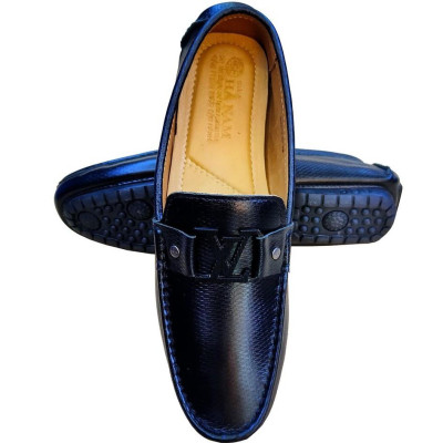 Giày Mọi Nam Đế Âm Da Bò Thật TiTi ĐÔ Cao Cấp GDA258d