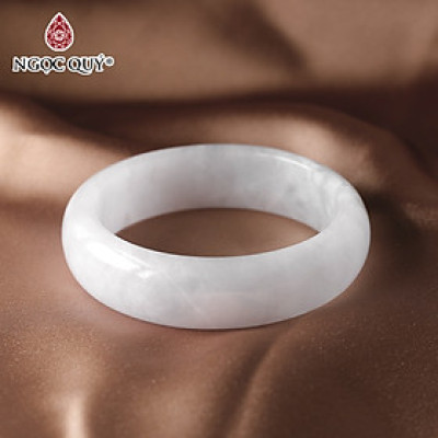 Vòng tay liền khối đá cẩm thạch mệnh hỏa, mộc - Ngọc Quý Gemstones