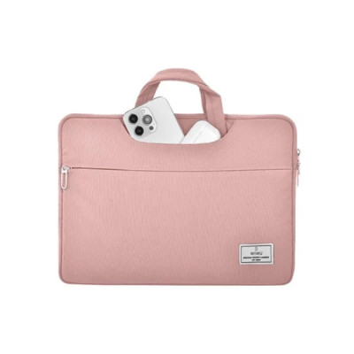 Túi đựng laptop WiWU vivi 14” - Màu hồng