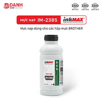 COMBO 5 BÌNH-Mực nạp Brother TN 2280/2385/2325/2240 HL1111/1511/2321/2340/2360/2361/2240/2280/2380/MFC1601/2701/2720/2740/7060/7360-InkMAX IM 2385-HÀNG CHÍNH HÃNG