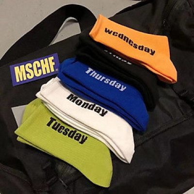 Combo 5 đôi tất nam hiphop - bóng rổ