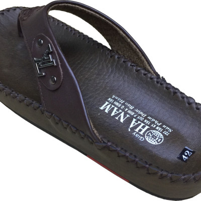 Dép Nam Xỏ Ngón HÀ NAM Da Bò Thật Cao Cấp DXN2021