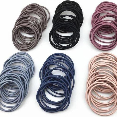 Set Thun ( Dây ) Buộc Tóc 100 Cái