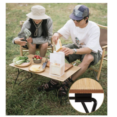 Bàn gấp gỗ tre NatureHike NH22JU011