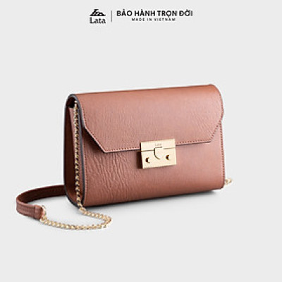 Túi Lata ( Thời trang nữ đi chơi size 20 - Túi đeo chéo da  HN100 )
