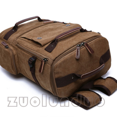 Balo nam thời trang vải canvas cao cấp phong cách mới