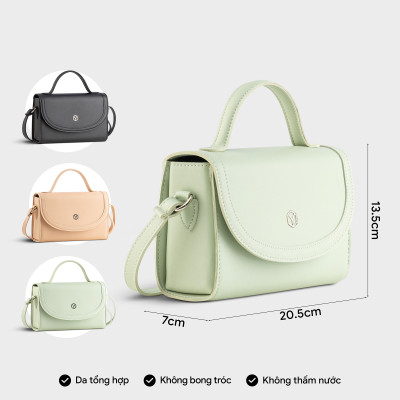 Túi Yuumy ( Thời trang nữ kiểu dáng trẻ trung size 21 - Túi đeo chéo da Seasand YN231 )
