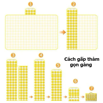 Thảm Bạt Dã Ngoại Chống Thấm Đa Năng, Tiện Lợi Cho Mọi Hoạt Động Ngoài Trời - HÀNG CHÍNH HÃNG MINIIN