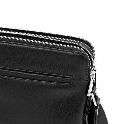 Túi đeo chéo nam da cao cấp form đứng chống trầy chính hãng YVan thời trang thanh lịch 1011-1