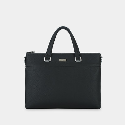 Túi xách công sở nam nữ đựng laptop 14 inch IDIGO MB1 - 16000, túi đựng tài liệu A4 da thật cao cấp