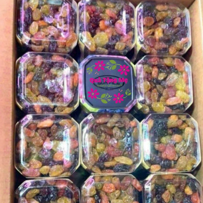 Nho khô Sunview Raisins Mỹ không hạt 3 màu giàu Vitamin khoáng chất, tốt cho tim mạch (425g/hộp) - QuaTangMe Extaste