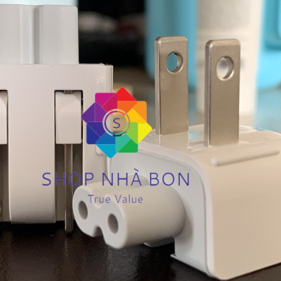Đầu cắm nguồn dành cho sạc Macbook Macbook Air Macbook Pro ( dạng 2 chấu ) - Hàng Nhập Khẩu