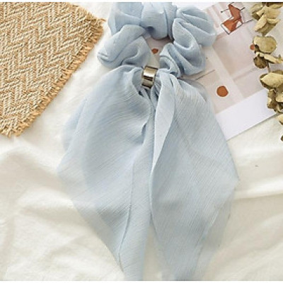 Dây buộc tóc lụa mềm vintage Scrunchies loại đẹp HD53