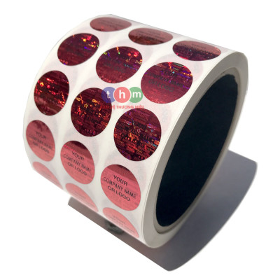 Tem cuộn hologram, tem chống hàng giả, tem 7 màu xác thực hàng chính hãng in nhanh, giá rẻ