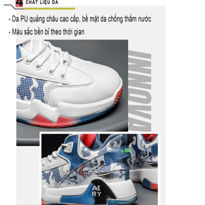 Giày thể thao nam ORSIL 2 màu thời trang cao cấp mã D-177