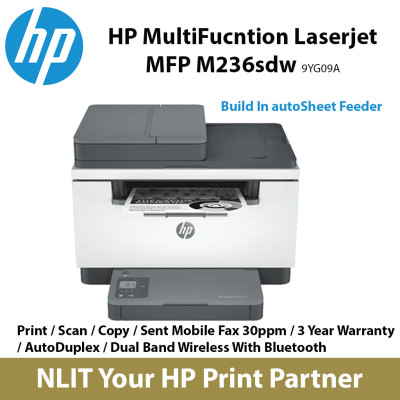 Máy in đa năng HP LaserJet MFP M236sdw (9YG09A) - Hàng chính hãng