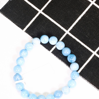 Vòng tay đá aquamarine mệnh thủy, mộc - Ngoc Quý Gemstones