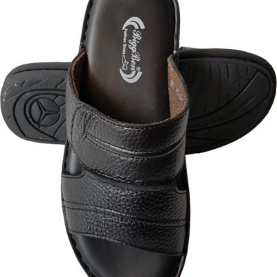 Dép Nam BIGGBEN Da Bò Thật Cao Cấp DN195