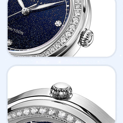 Đồng hồ nữ chính hãng IW CARNIVAL IW593L-2 Kính sapphire ,chống xước ,Chống nước 30m ,Bảo hành 24 tháng,Máy điện tử (Pin),dây da cao cấp, thiết kế đơn giản dễ đeo