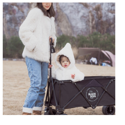 Xe kéo gấp gọn 4 chiều tháo rời bánh Blackdog BD-TC002