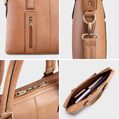 Cặp Công Sở Lata ( Thời trang nam basic - Cặp da CA42 )