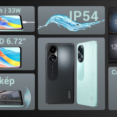 Điện thoại OPPO A58 6GB/128GB , Sạc nhanh 33W - Hàng Chính Hãng