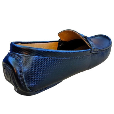 Giày Mọi Nam Đế Âm Da Bò Thật TiTi ĐÔ Cao Cấp GDA258d