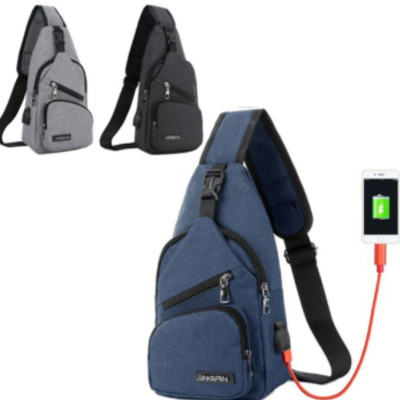 Túi đeo chéo Nam bằng vải cao cấp TDC02