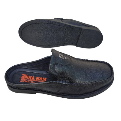 Dép Bít Mũi Nam HÀ NAM Da Bò Thật Cao Cấp GSB20130
