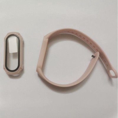 Dây và Ốp kính cường lực bảo vệ cho đồng hồ Xiaomi Miband 5 và Mi band 6
