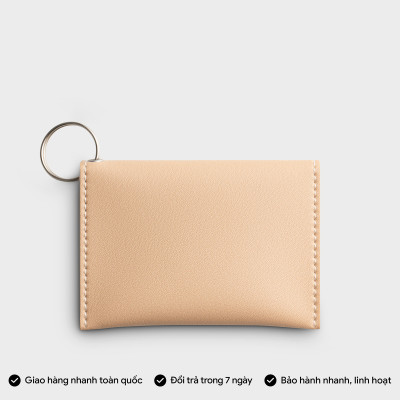 Ví Yuumy ( Thời trang nữ đựng namecard đa năng - Móc khóa da Seasand YMK24 )