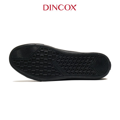 Giày Sneaker Da Unisex DINCOX D20 Black Năng Động Cá Tính