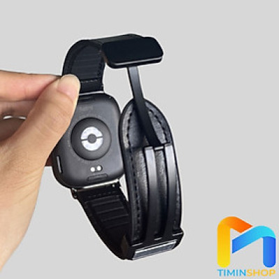 Dây da Redmi Watch 5/ 4/ MI Band 8 Pro/ Band 9 Pro - Dây da + Silicone (DDMI4)