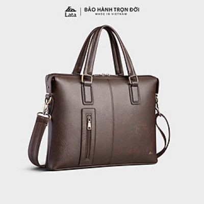 Cặp Công Sở Lata ( Thời trang nam basic - Cặp da CA42 )